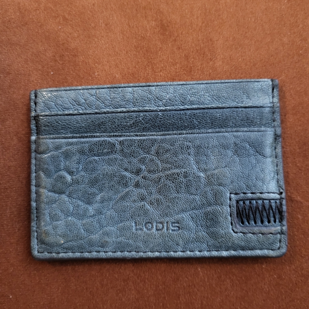LODIS leather card holder